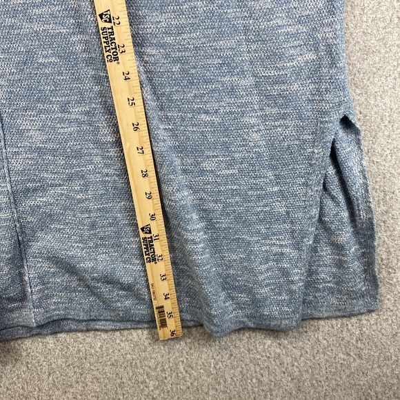 Pure Jill tunic sweater top ocean blue PL beachy lightweight soft travel - Picture 6 of 8